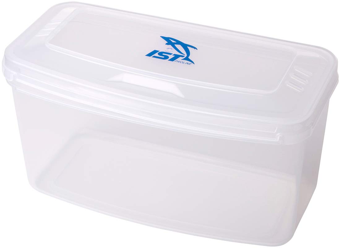 IST Large Dive Mask Clear Plastic Box with Snap Lock Lid