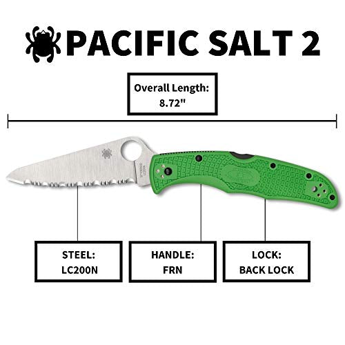 Spyderco Pacific Salt 2 Lightweight Knife with 3.78"