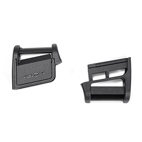 FIDLOCK Magnetic Buckle SLIDER - Black - 25mm - 3 Pack
