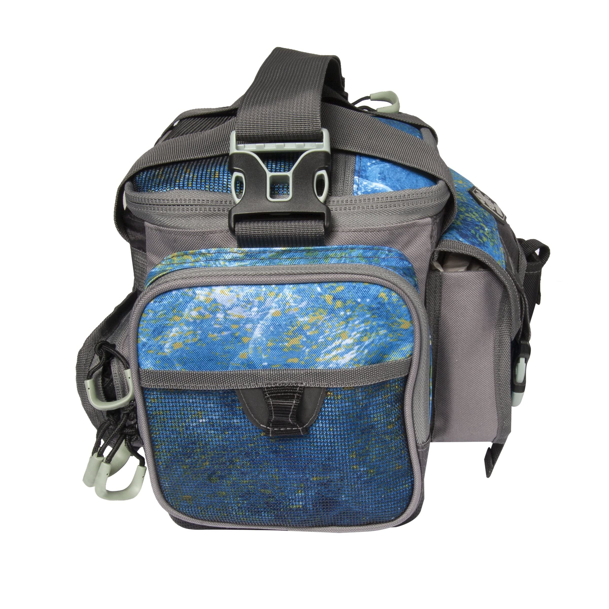 Calcutta Squall Tackle Bag | Mossy Oak Shoreline Pattern | 4 3600 Tackle Boxes |