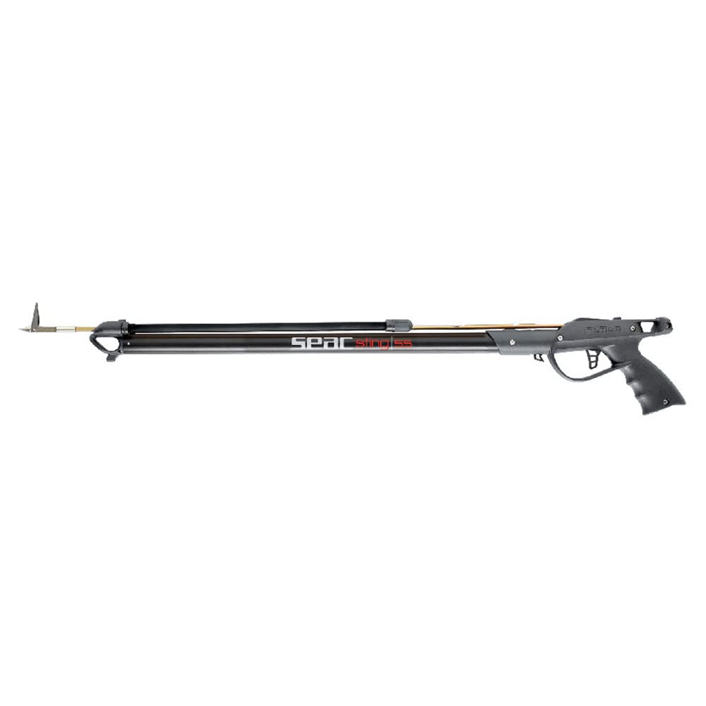 Seac Sub Sting Spear Gun with Sling, Aluminum Finish, 45 cm (FBA_3180-45), view 2