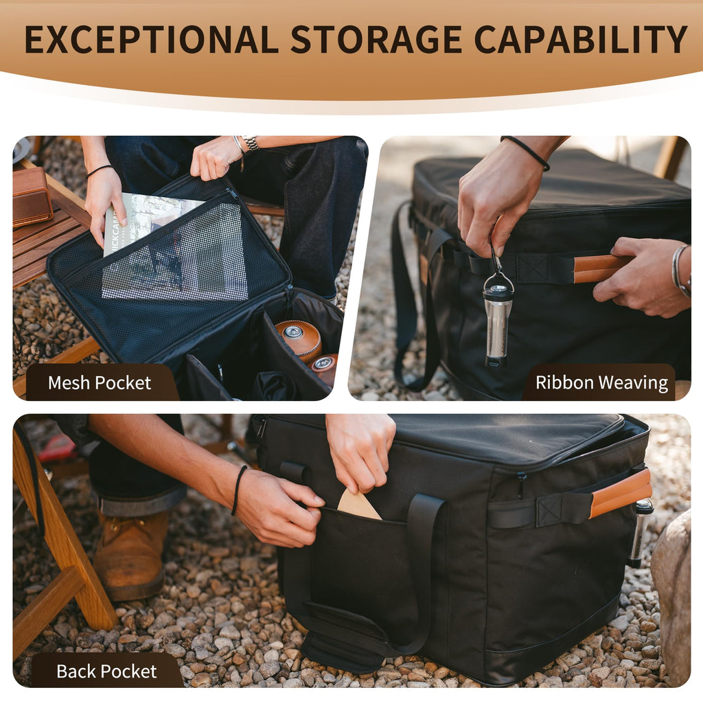 Naturehike 36L Large Duffel Bag, Tactical Duffle Bag with Waterproof Bottom & 3, view 5