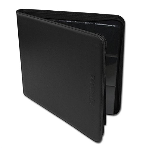 12-Pocket Z-Folio LX Trading Card Albums, Black