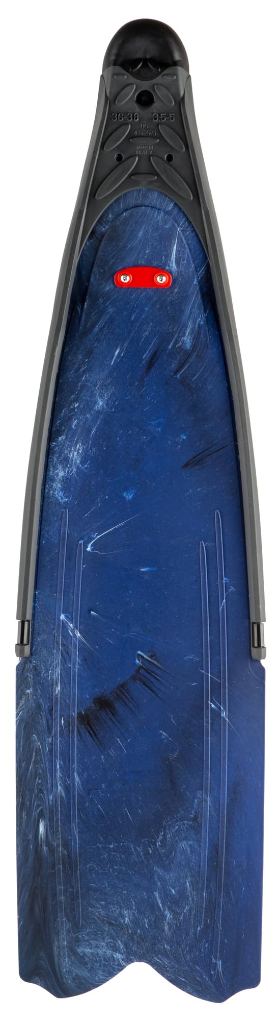 Seac Motus Italian Design Long Blade Fin for Spearfishing and Freediving Fins, B