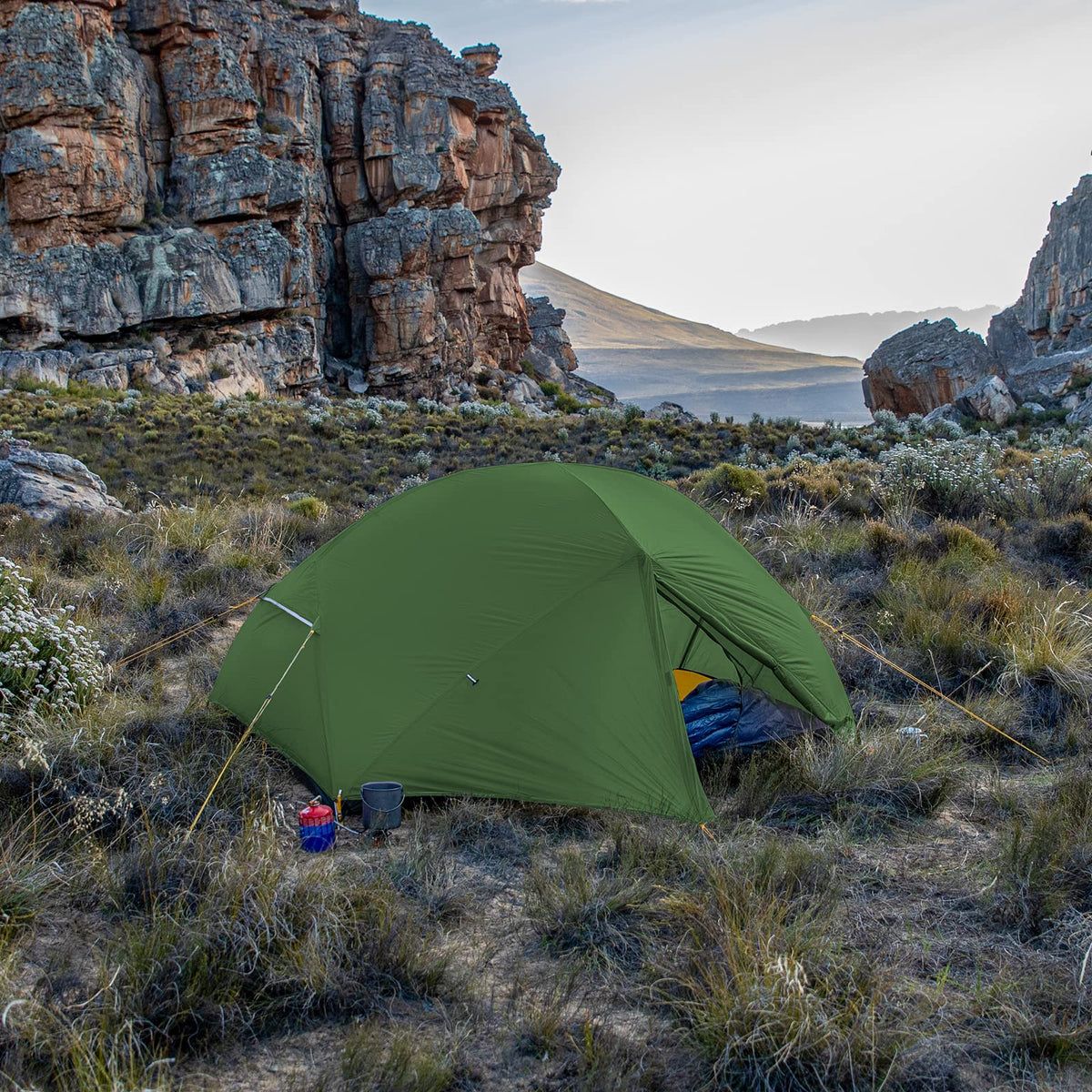 Naturehike Mongar 2 Person Backpacking Tent 3 Season Camping Ultralight Lightwei