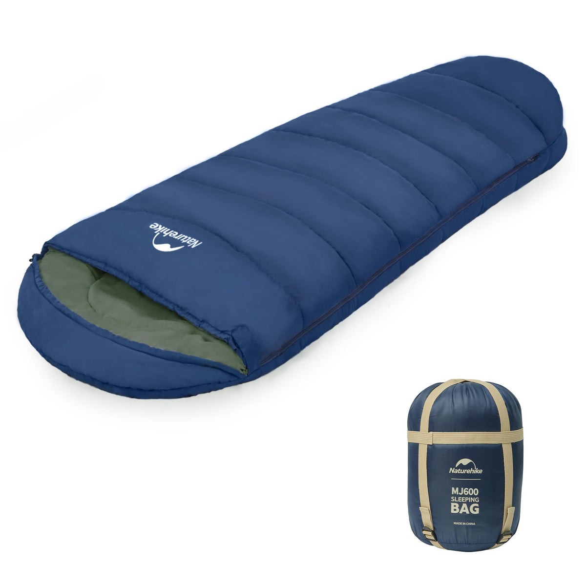 Naturehike 0 Degree Mummy Sleeping Bag for Adults, Hollow Cotton Backpacking Sle