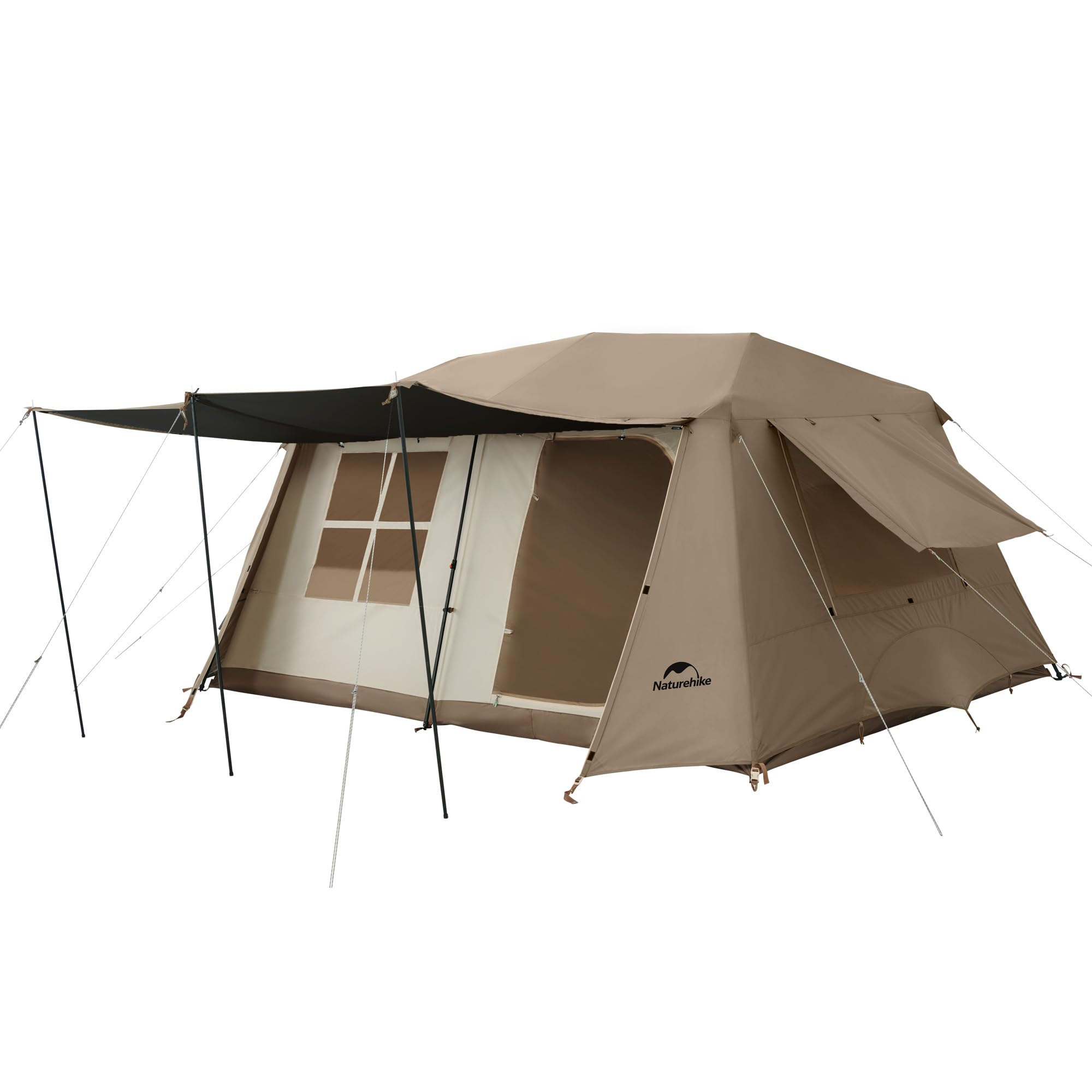 Naturehike Village Camping Tent,4/6/8 Person Tents for Camping, 60S Easy Setup I