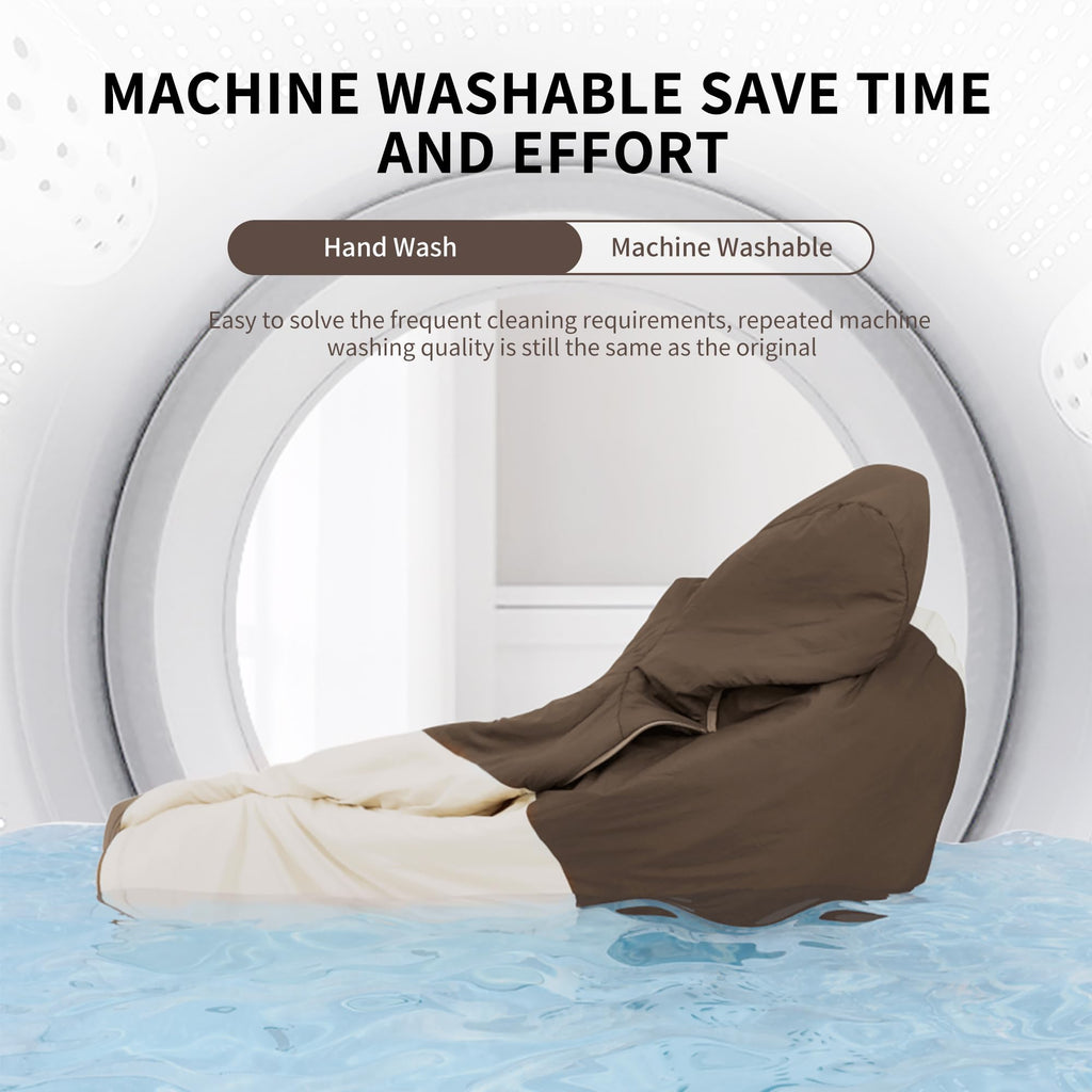Naturehike Wearable Hooded Poncho Sleeping Bags with Teflon Fabric and Imitation, view 5