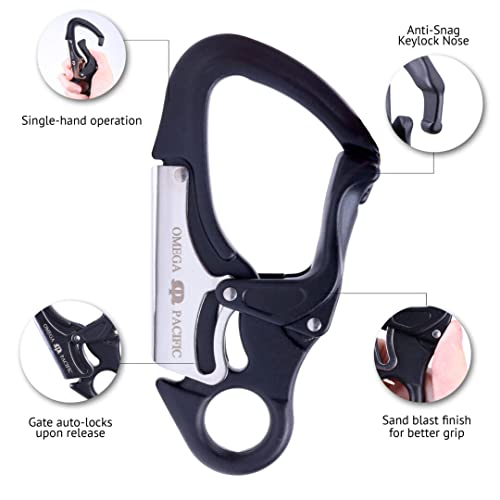Omega Pacific Squatch Claw Aluminum Double Action Quik-Lok