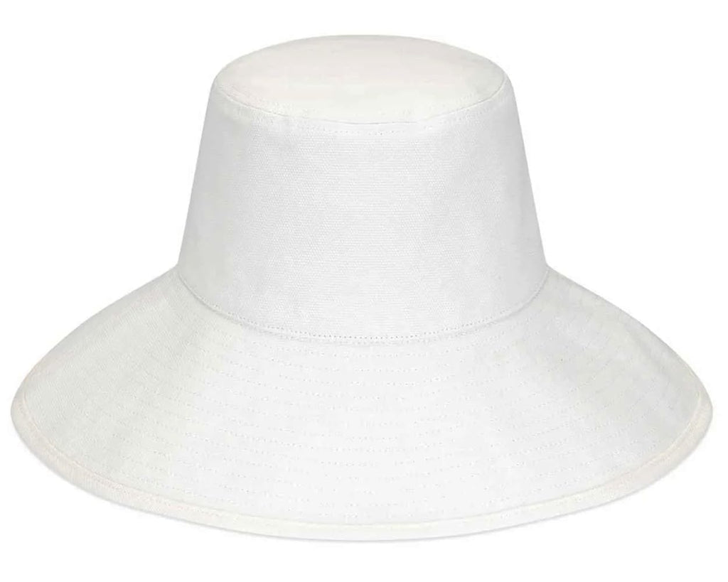 Lack of Color Women's Wide-Brimmed Cotton Canvas Holiday Bucket Hat (Medium/Larg