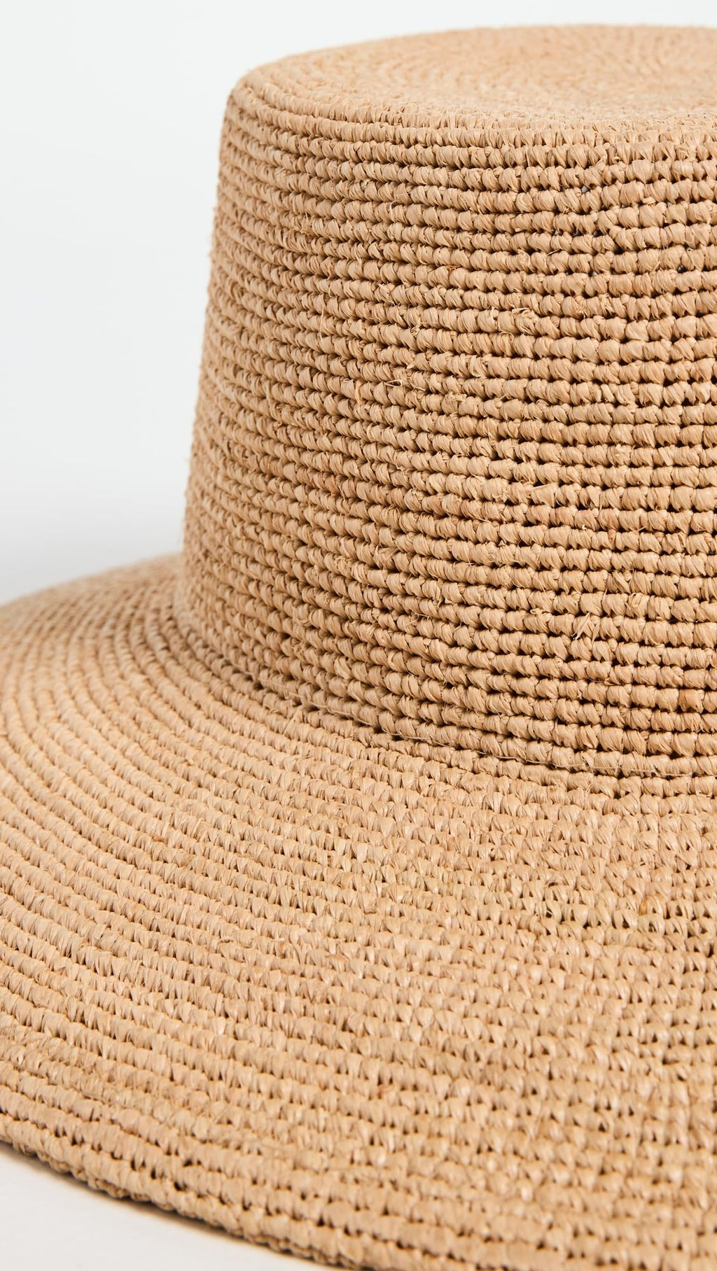 Lack of Color Women's The Straw Bucket Wide Hat, Natural, Tan, L, view 3