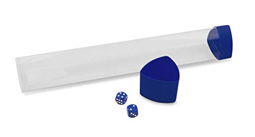 Playmat Tube with Dice Cap - Blue (1 Tube)