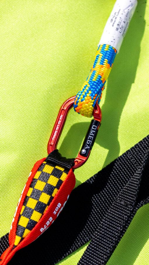 Micro Raider Mini Oval Carabiner - Hot Forged Aluminum Climbing Connector - 4kN, view 5