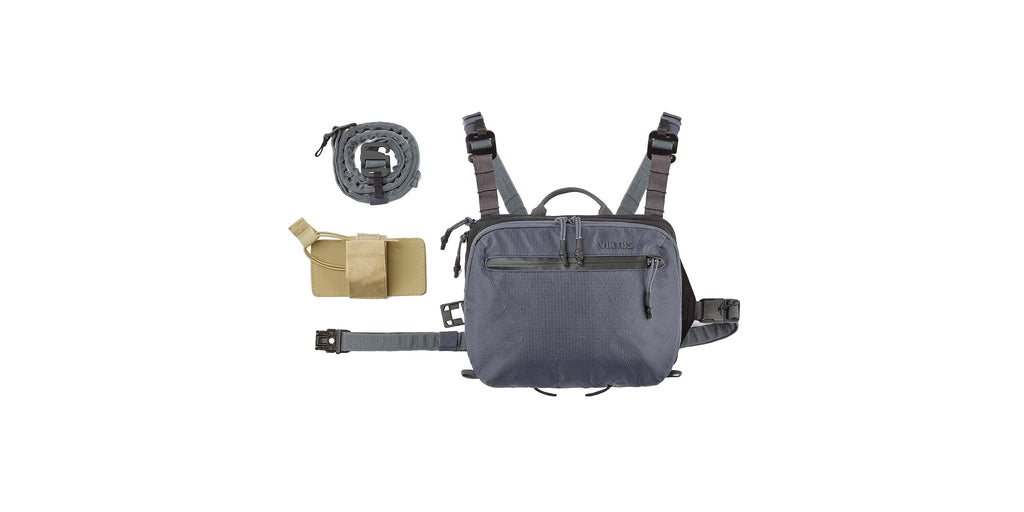 VIKTOS Tactical Pocketed Low Key Chest Rig, One Size, Midwatch, view 3