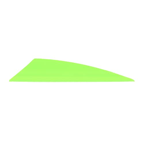 TAC Vanes 2.75" Driver Hybrid Vanes - Green - 36 Pack for Archery & Shooting.