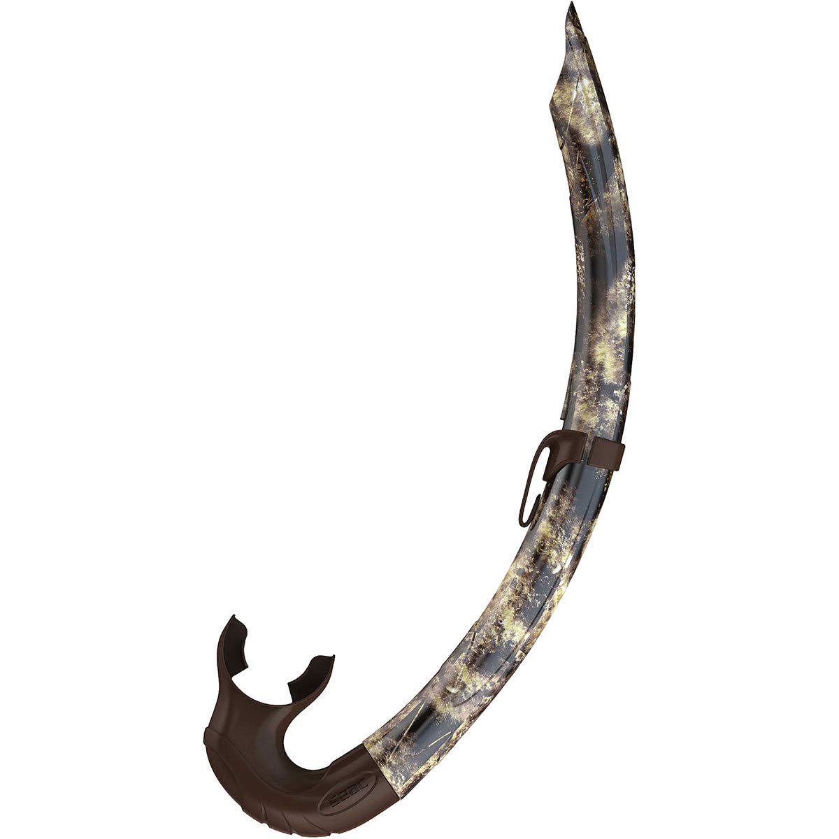 SEAC Jet Adult Scuba,Spearfishing, Freediving and Snorkeling Snorkel Camo, Blue/
