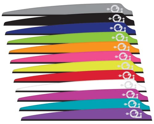 Q2i Fusion X-II SL Vanes Neon Orange 1.75 in. 100 pk.…