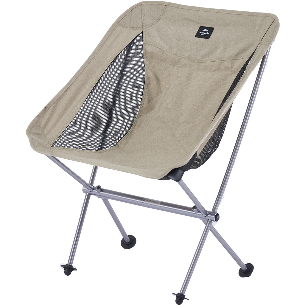 Naturehike YL05 Camping Chair, All Aluminum Frame Ultralight Camp Chair with Sto