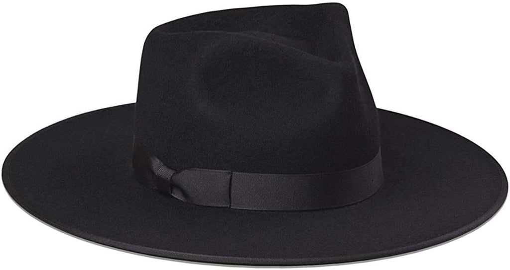 Lack of Color Women's Rancher Fedora Hat (Noir, Small (55 cm))