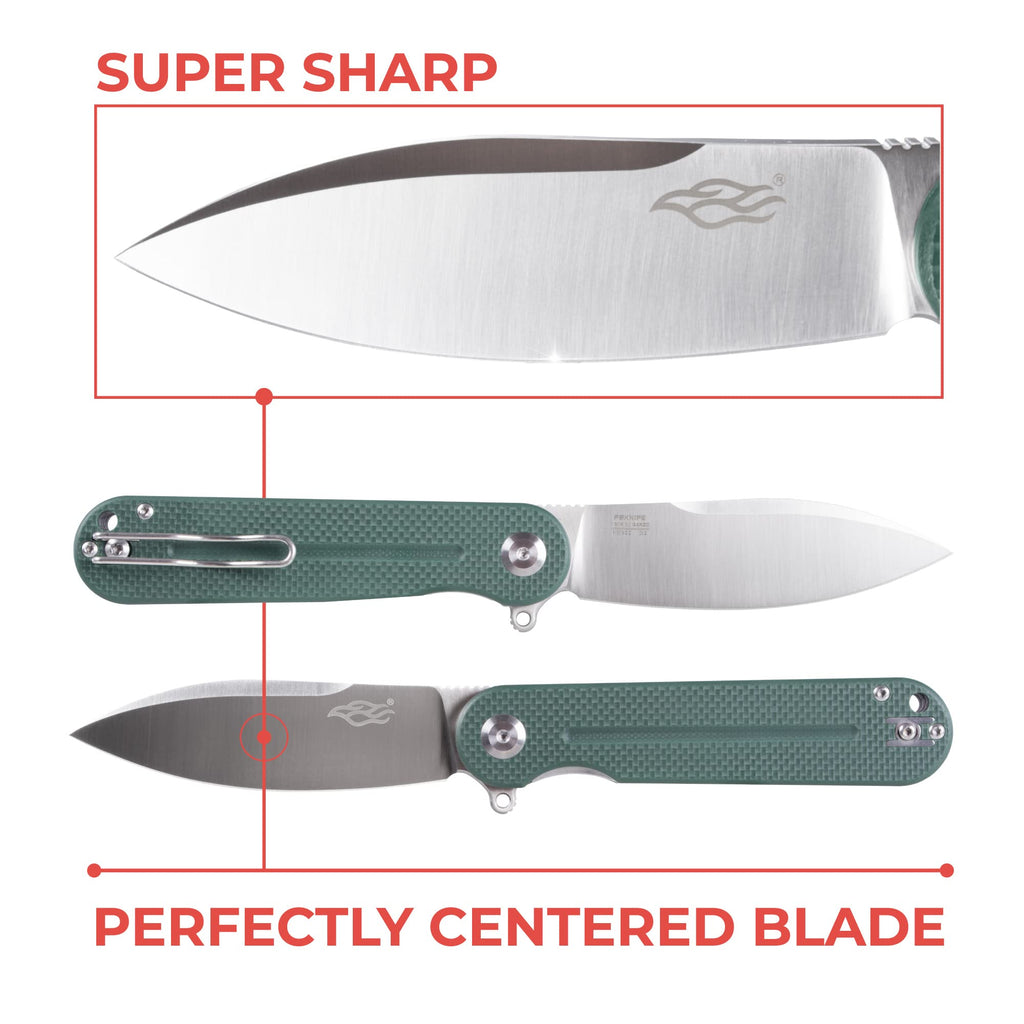 Firebird GANZO FH922-GB Pocket Folding Knife D2 Steel Blade, view 4
