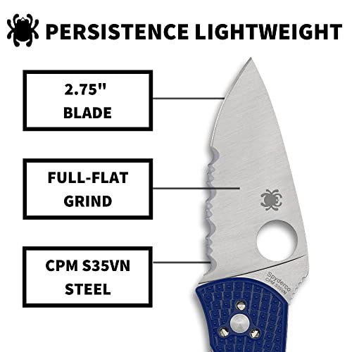 Spyderco Persistence Lightweight Folding Pocket Knife
