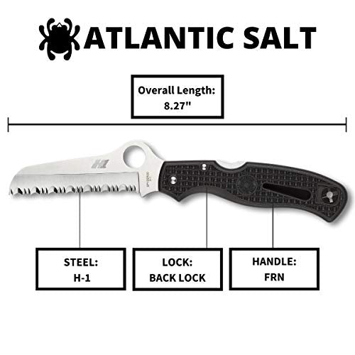Spyderco Atlantic Salt Lightweight Knife with 3.68", view 5