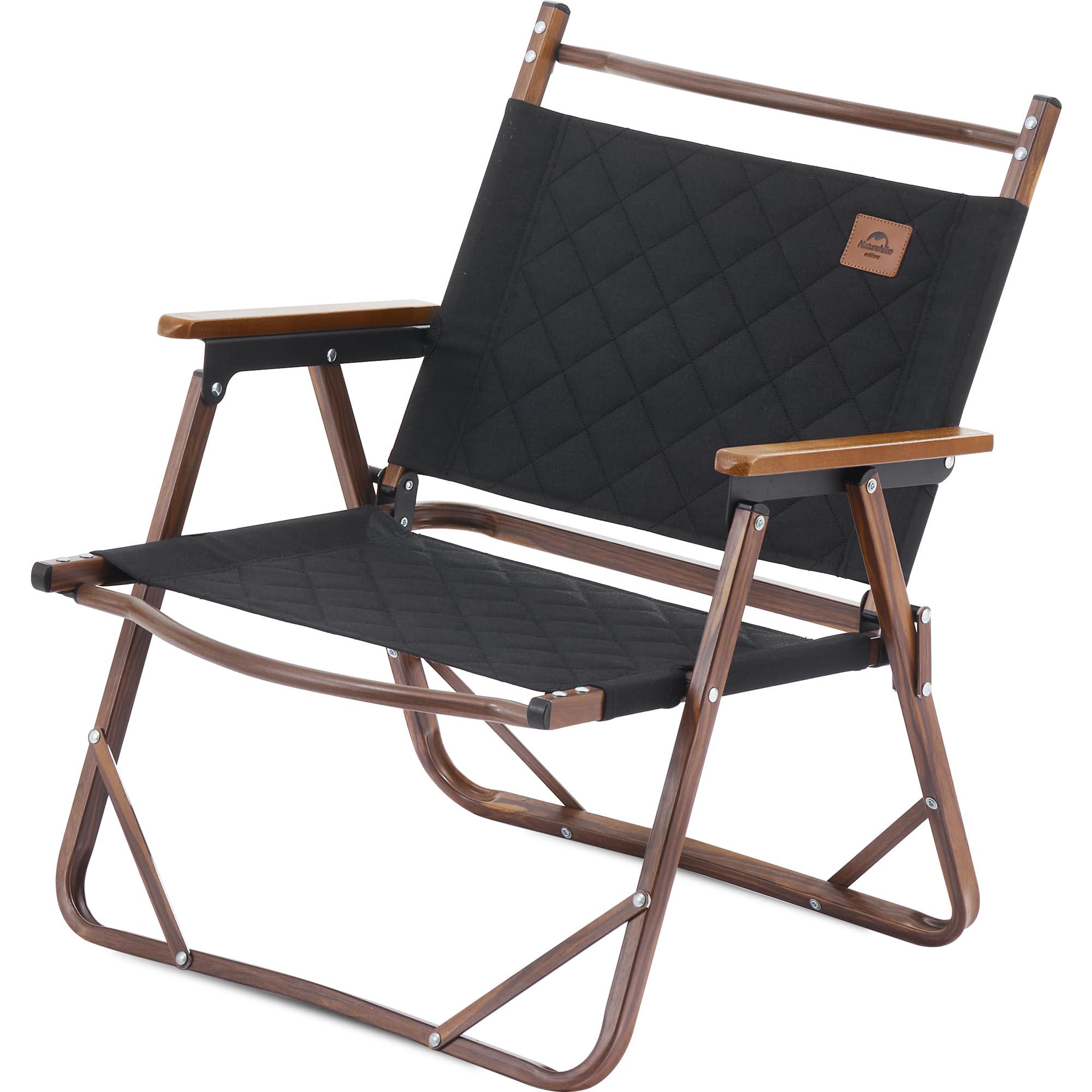 Naturehike MW02 Folding Camping Chair, Padded Ultralight Aluminum Outdoor Camp C