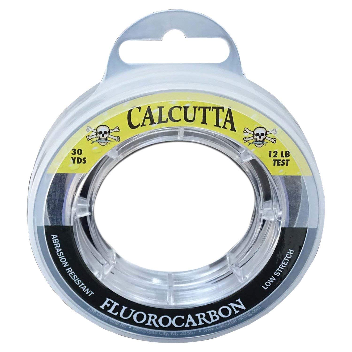 Calcutta Outdoors Fluorocarbon Leader – 80lb Fishing Rod Line Equipment