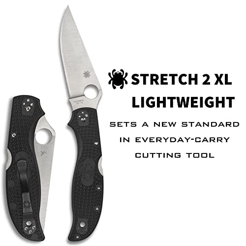 Spyderco Stretch 2 XL Signature Lightweight Pocket Knife with 3.43", view 2