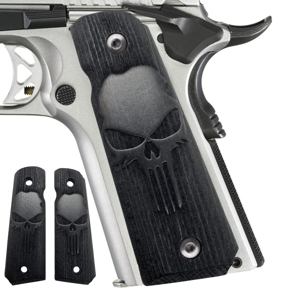 ZIB GRIPS for 1911 Grips, 1911 Punisher, Handgun Grips