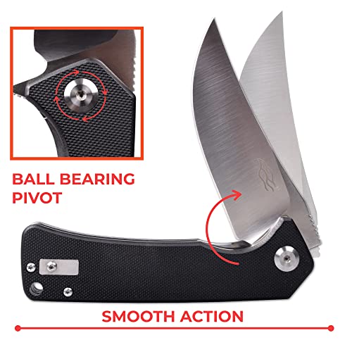 Firebird GANZO FH923-BK Folding Pocket Knife Razor Sharp D2