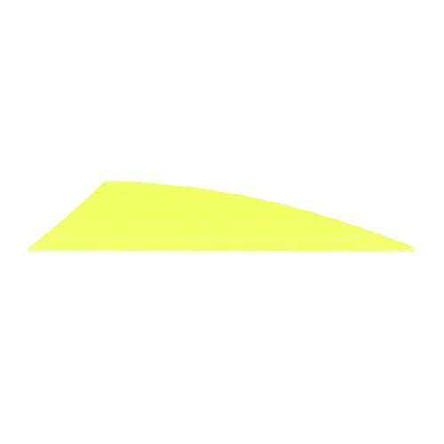 TAC Vanes 2.75" Driver Hybrid Vanes - Yellow - 36 Pack for Archery & Shooting.