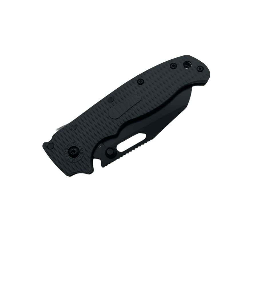 Demko Knives AD20.5 Shark Lock Folding Knife D2 Blade AD 20.5 Grivory Handle Fli, view 4