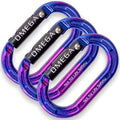 Micro Raider Mini Oval Carabiner - Hot Forged Aluminum Climbing Connector