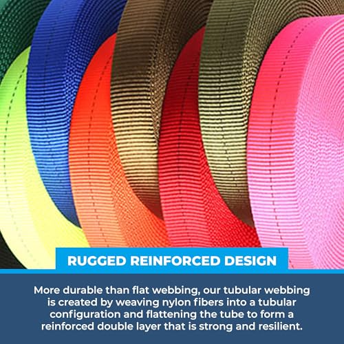 Rock-N-Rescue Professional Grade Nylon Tubular Webbing