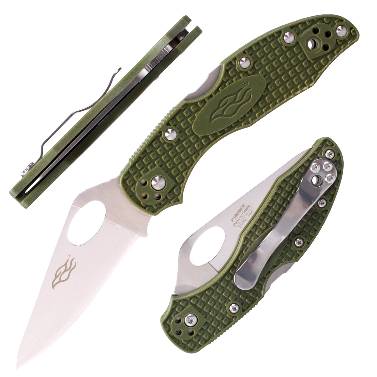 GANZO Firebird F759M Pocket Folding Knife 440C Stainless