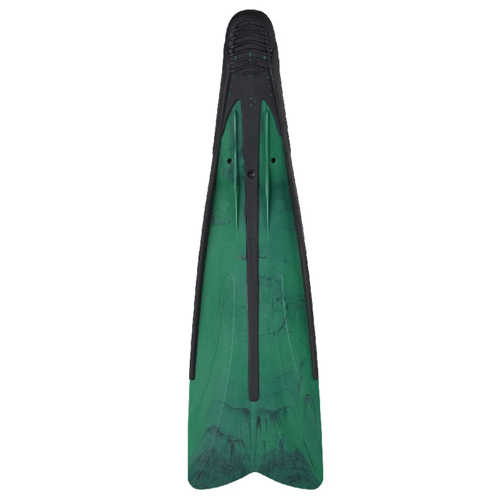 SEAC Talent Camo, Fins for Spearfishing, Free Diving and Diving, Green Camo, 9.5