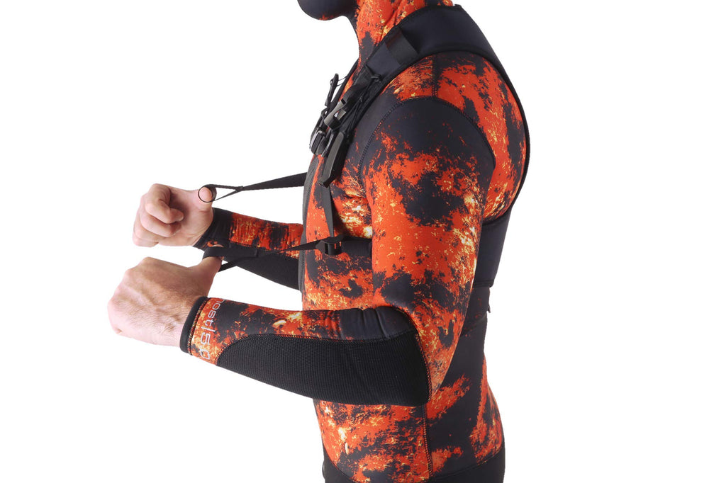SEAC Unisex's Weight, Lead Holding Vest or Backpack for Underwater Fishing, Free, view 4