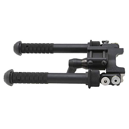 Accu-Shot Atlas BT65 Cal Bipod with Standard Two-Screw 1913 Rail Clamp, Black