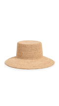 Lack of Color Women's The Straw Bucket Wide Hat, Natural, Tan, M