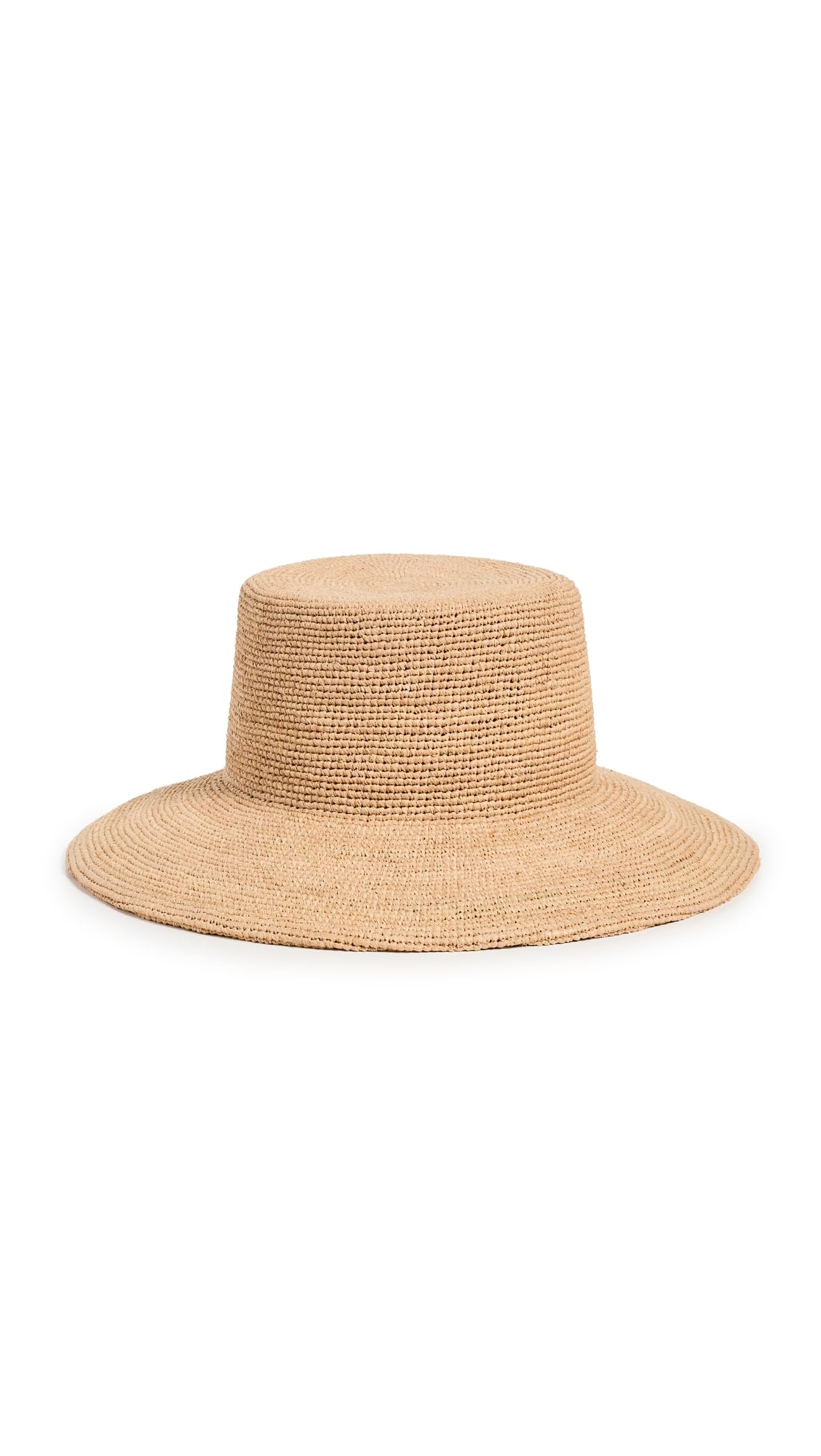 Lack of Color Women's The Straw Bucket Wide Hat, Natural, Tan, M
