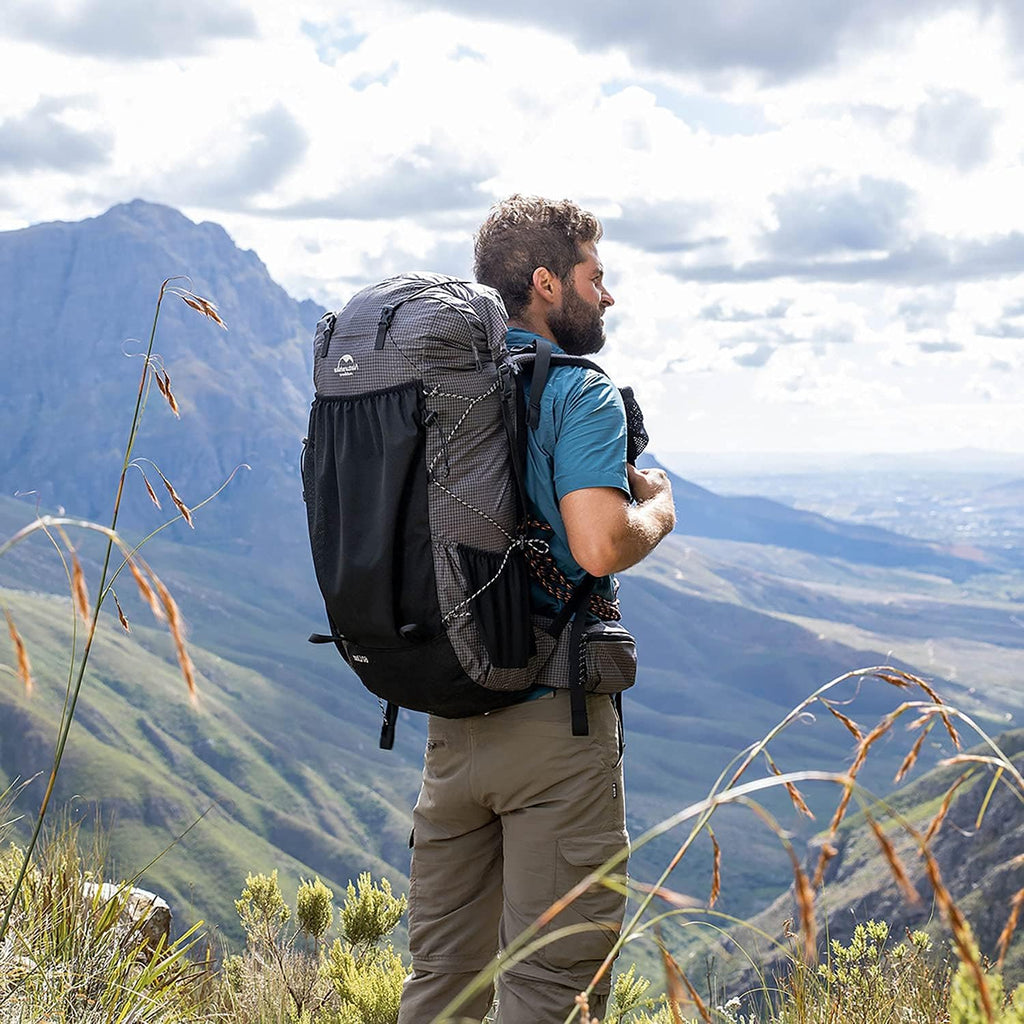 Naturehike Hiking Camping Backpack 45L/65L Lightweight Internal Frame with Rain, view 8