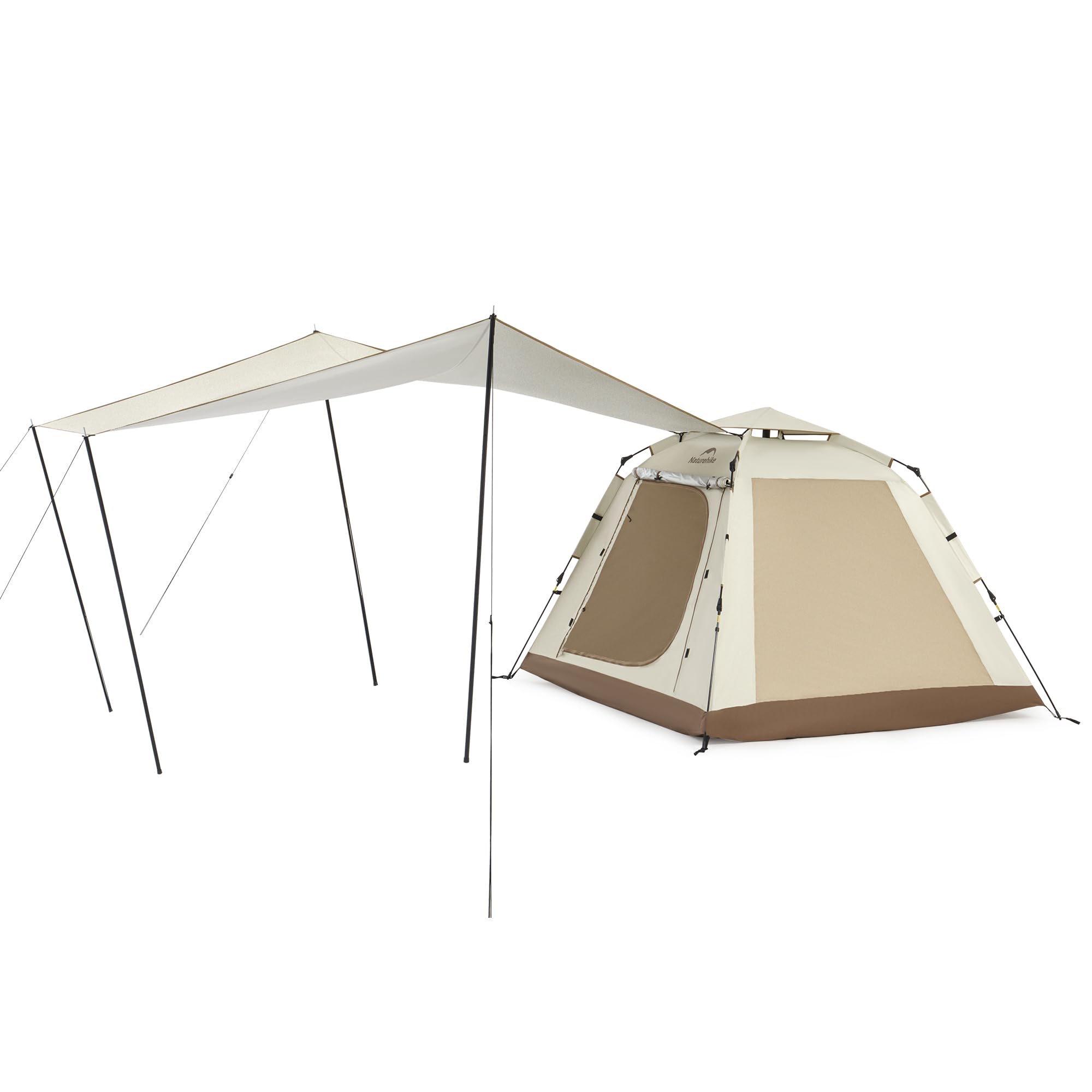 Naturehike Ango Picnic 3 Person Tent, Instant Pop up Tents for Camping, 3 Person