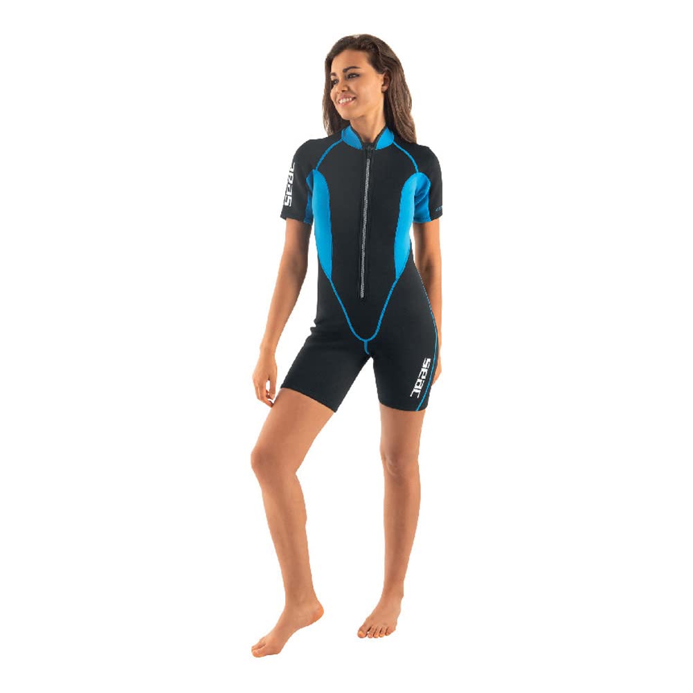 Seac Ciao, Women's Shorty Suit, 2.5 mm Neoprene for Snorkelling, Scuba Diving an, view 2