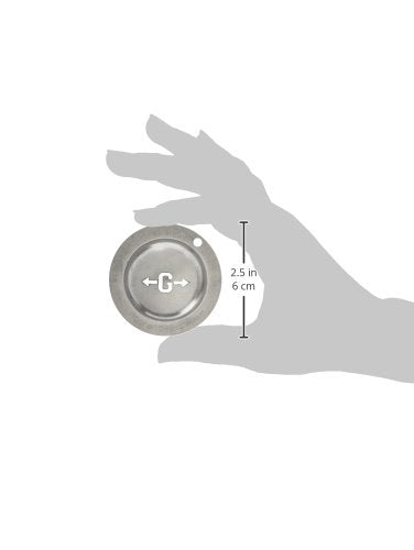 Tin Cup Alpha Players Cup G Golf Ball Stencil