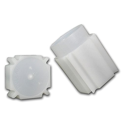 Square Large Dollar Coin Tube Holder (10 Pack)