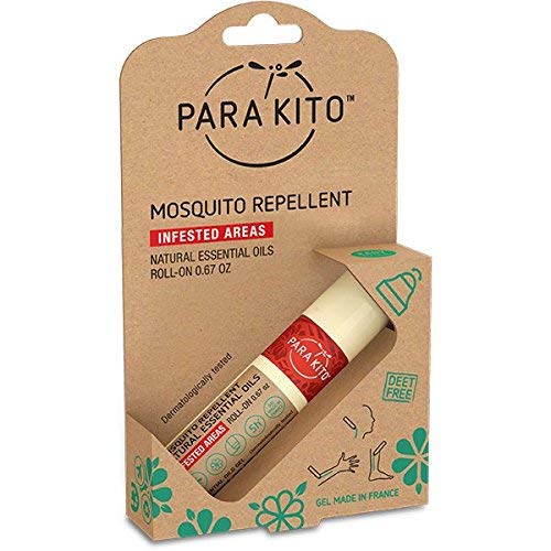 PARAKITO Roll-on Gel Mosquito Repellent for Kids & Adults | w/Citronella Oil