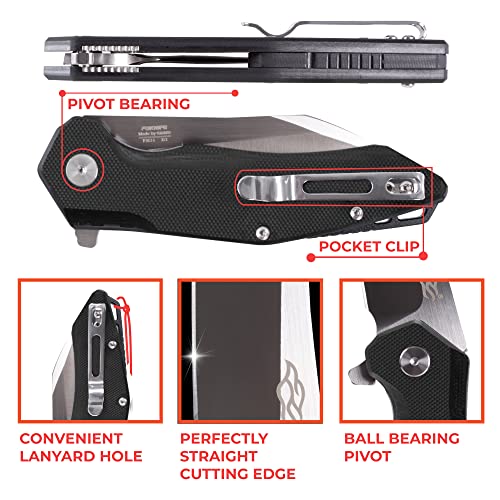 Firebird GANZO FH31 Pocket Folding Knife Wharncliffe D2