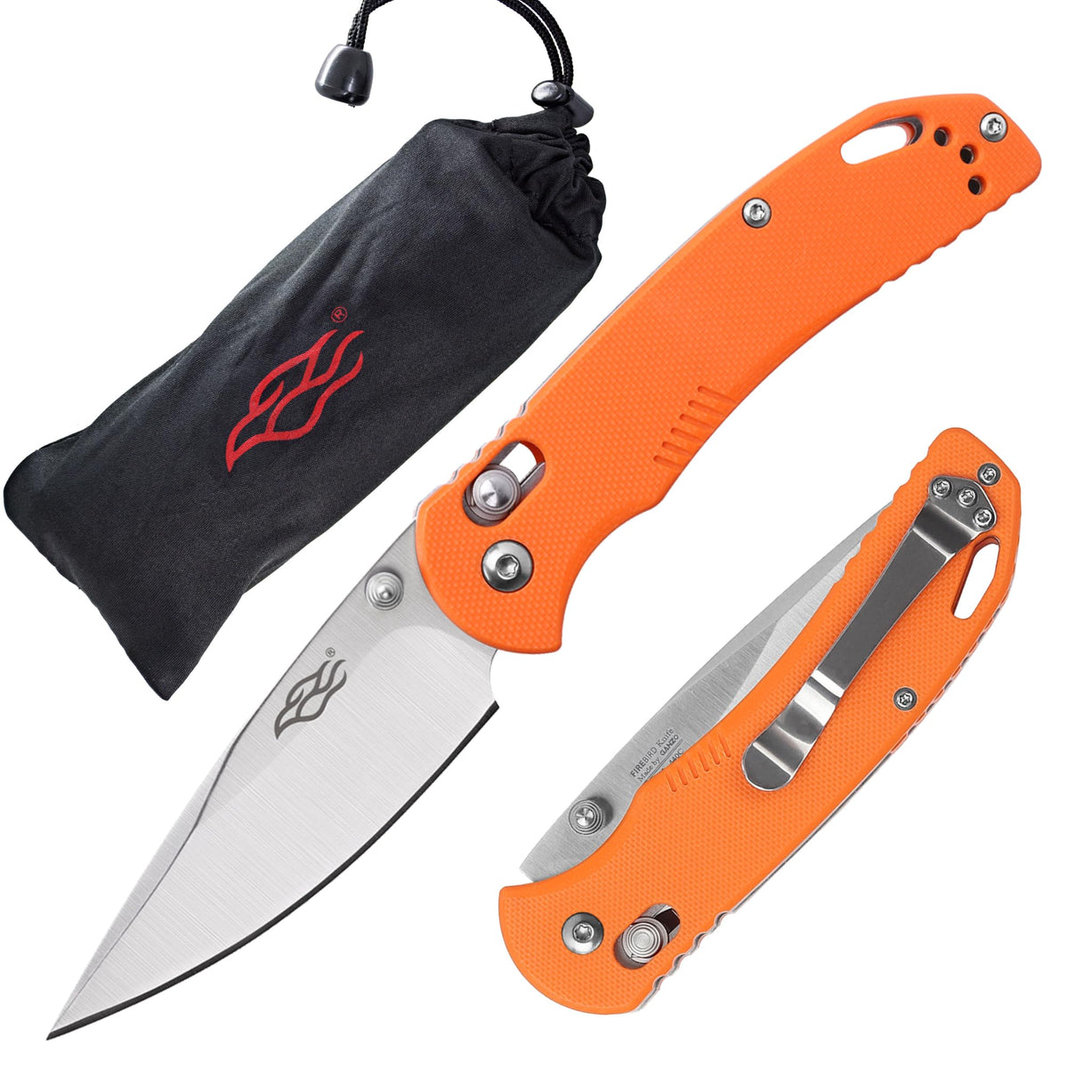 Firebird GANZO F753M1 Pocket Folding Knife G-10 Anti-Slip