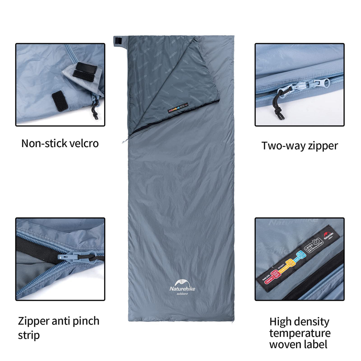 Naturehike Ultralight Sleeping Bags - Envelope Lightweight Portable, Waterproof,
